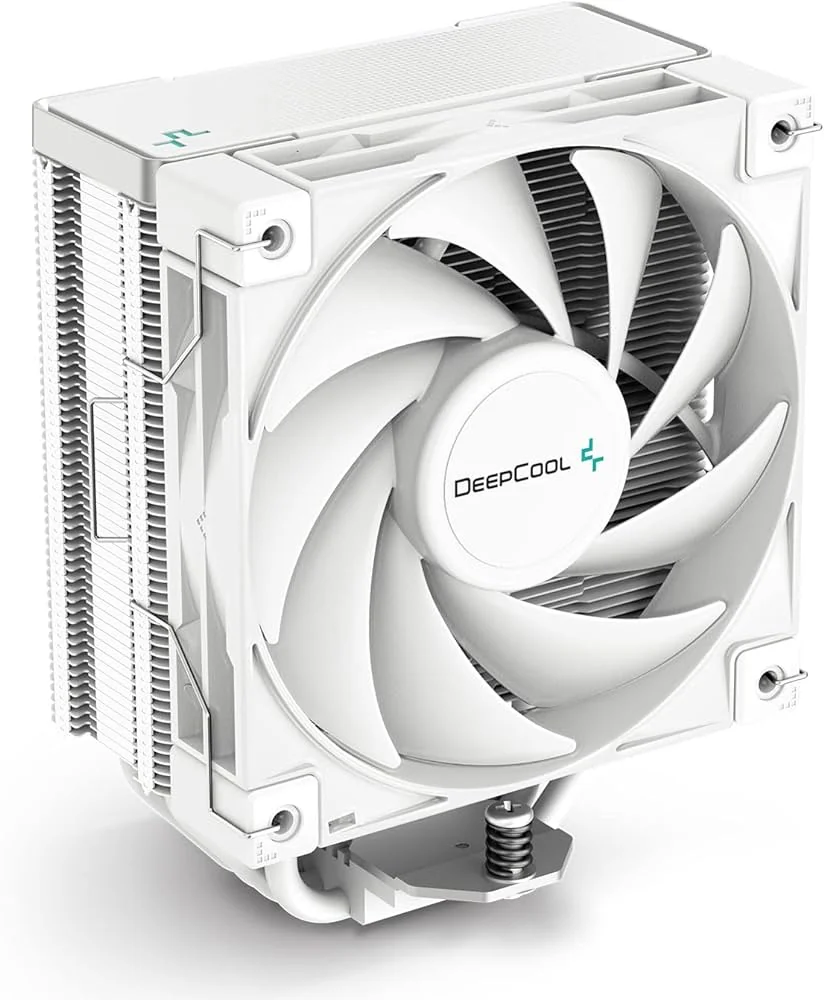 CPU cooler DEEPCOOL AK400 DIG. WH LGA1700/1200/115*/AMD 120mm Black PWM FDB fan,500-1850rpm,4HP