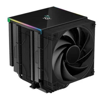 CPU cooler DEEPCOOL AK620 DIG.SE LGA1700/1200/115*/AMD 2x120mm BLACK PWM FDB fan,500-1850rpm,6HP
