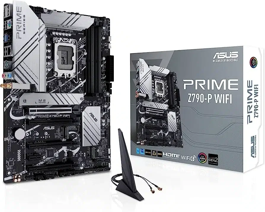 ASUS PRIME Z790-P WiFi ATX,LGA1700,Intel Z790,4*DDR5 5600MHz,4*PCI-Ex16x,3*M.2+3*Sata,2,5Gbs Lan,7*USB3.2 ,4*USB2.0,DP,HDMI, WIFI