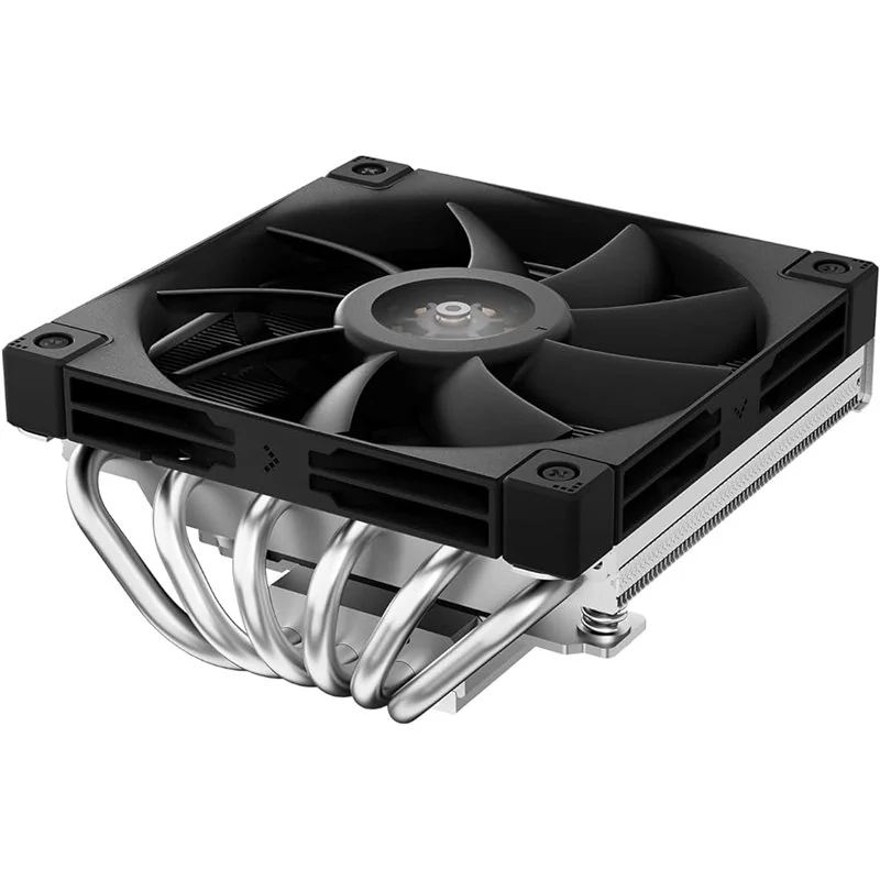 CPU cooler DEEPCOOL AN600 LGA1700/1200/115*/AMD 120mm Black PWM FDB fan,500-1850rpm, 6HP