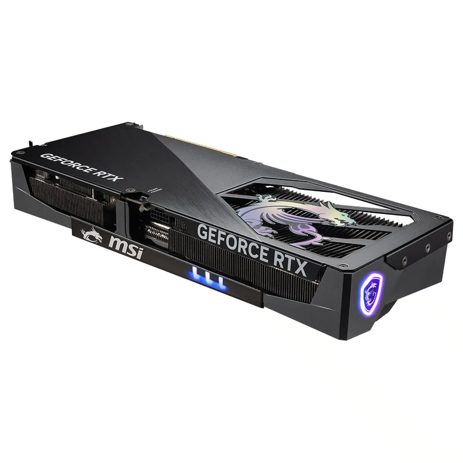 Видеокарта MSI GeForce RTX 5080 16G GAMING TRIO OC PCI-E 5.0, 16 GB GDDR7 / 256-bit, Boost 2700 MHz, 3× DisplayPort 2.1b, 1× HDMI 2.1b, Triple Fan