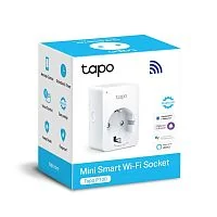 Умная розетка Wi-Fi TP-LINK Tapo P100 (1-PK) Bluetooth 4.2, Voice Control, Usage Time Tracking, Amazon Alexa, Google Assistant
