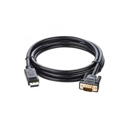 Кабель UGREEN DP105 Display Port - VGA 1.5м, чёрный 10247