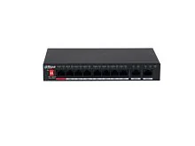 Коммутатор POE Dahua DH-S3010-8ET-95 (8 x 100Mbps/ 2 Uplink x 100Mbps/ 95W)