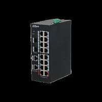 Коммутатор POE Dahua DH-PFS3110-8ET-96 (8 x 100Mbps/ 1 Uplink x 1 Gigabit/ 1 SFP x 1 Gigabit/ POE 250m/ Hi-PoE/ 96W)