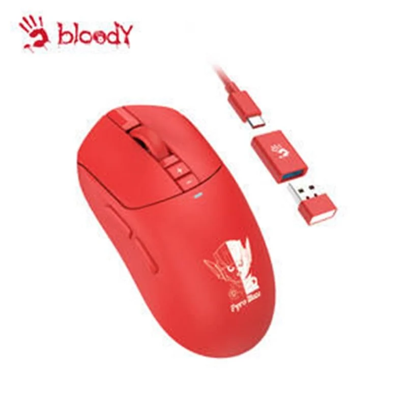 A4TECH BLOODY R73 PRO WAVELINK DUAL WIRELESS 26000CPI GAMING MOUSE 2.4GHz / USB NYX MIRAGE