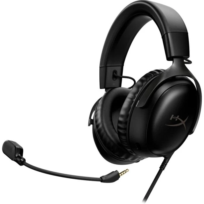 Наушники с микрофоном HYPERX 727A8AA HYPERX Cloud III ProGame DTS Spatial Audio jack 3.5 mm BLACK
