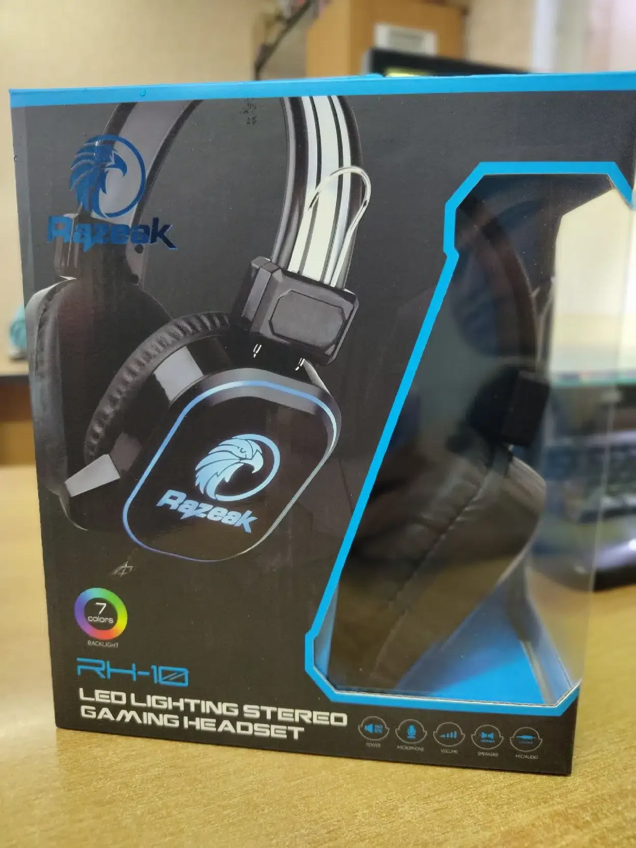 Наушники с микрофоном WINSTAR RH-10 GAMING LED USB