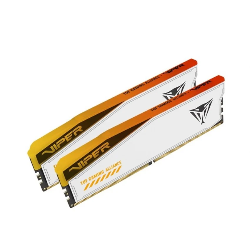 DDR5 48GB (2x24GB) PC-48000 (6000MHz) PATRIOT EP VIPER ELITE 5 RGB TUF GAMING WHITE PVER548G60C36KT