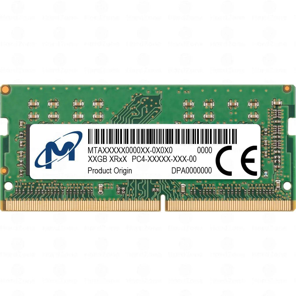 SODIMM DDR4 4GB PC-25600 (3200MHz) MICRON MTA4ATF51264HZ-3G2
