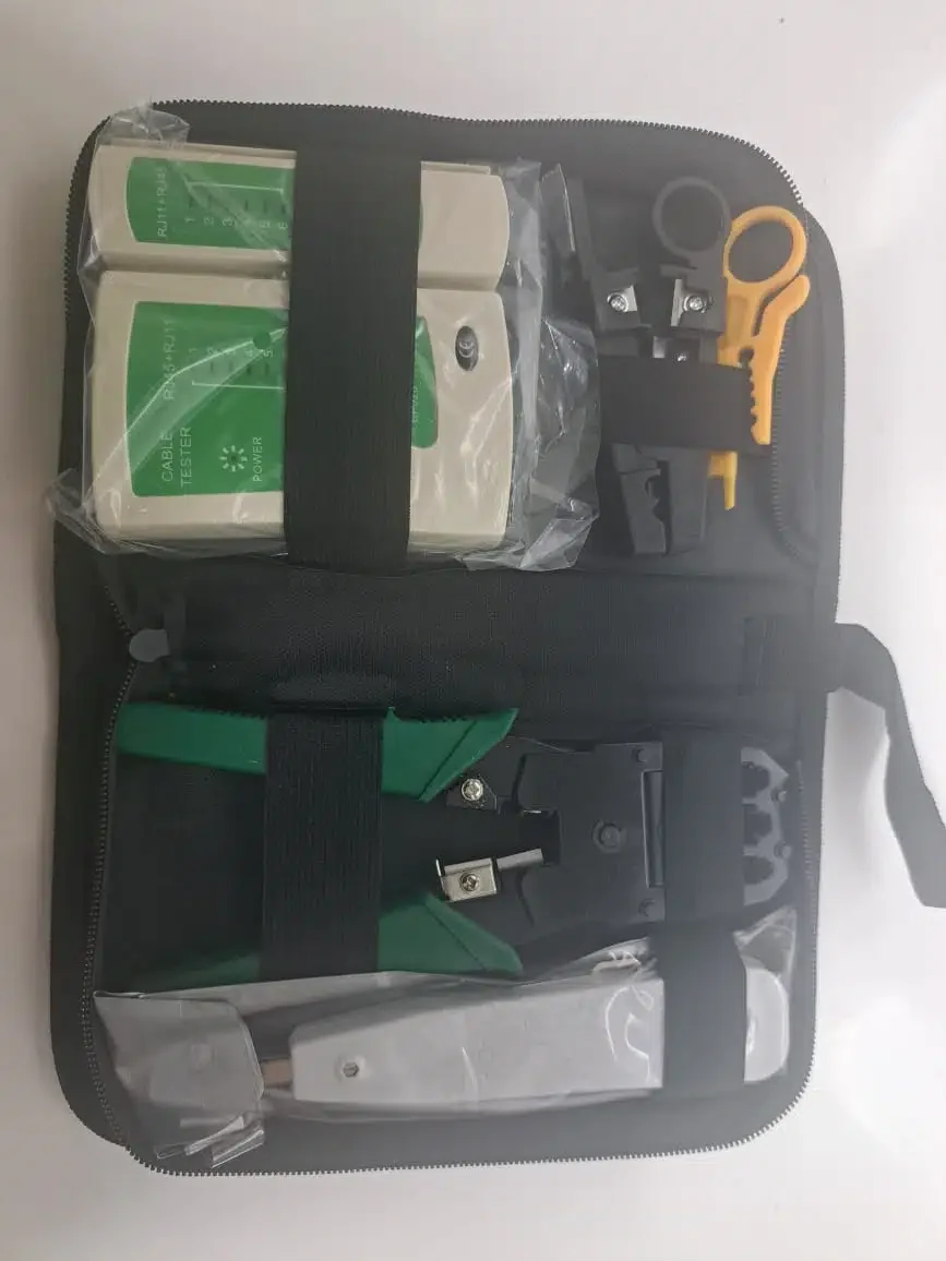 UTP набор HSD HS-T04K 5-in-1 (315 Crimper, Punchdown, Stripper*2, Cable Tester)