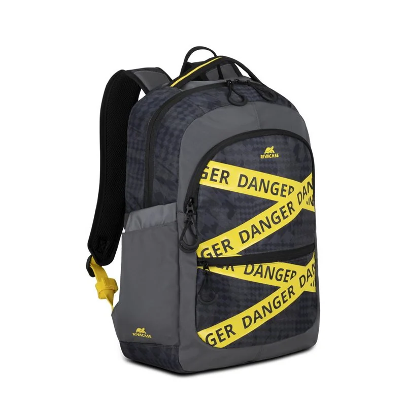 RivaCase 5431 EREBUS Grey camo 20L 15.6" Backpack
