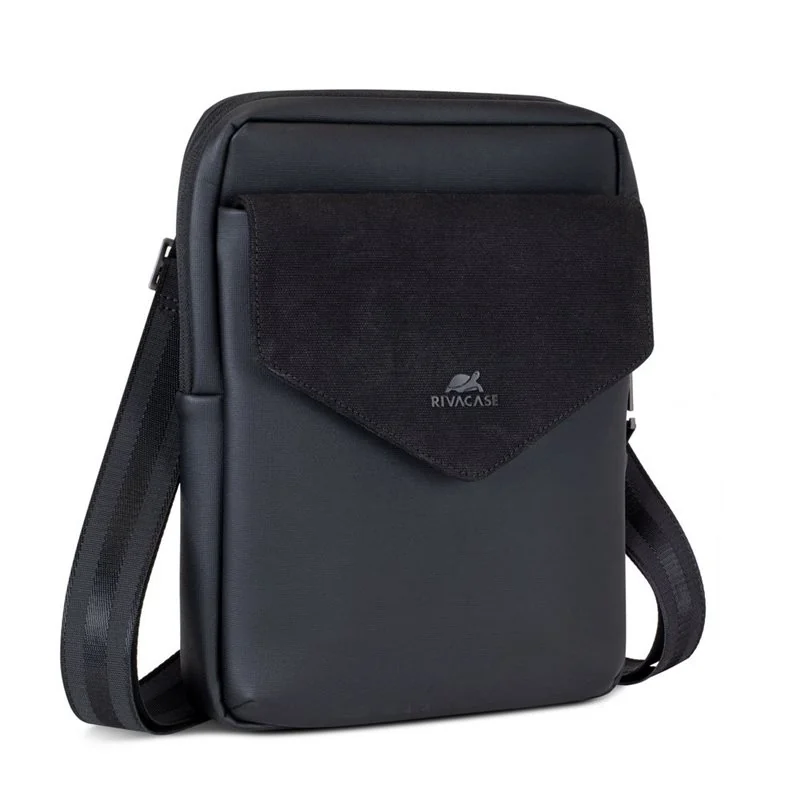 RivaCase 8511 CARDIFF Black Crossbody bag 11"