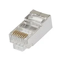 RJ- 45 Connector HSD HS-CO51E EZ CAT5E 8P8C Gold plated сквозной