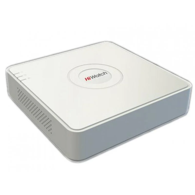NVR HIWATCH DS-N204P(C) (60mbps,4 IP,1ch/4MP,2ch@1080P,4PoE,1HDD upto 6TB,H.265)