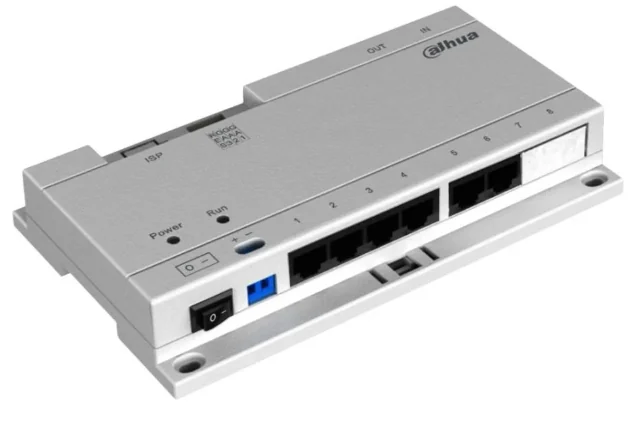 POE коммутатор для питания устройств (домофония) DAHUA DHI-VTNS1060A