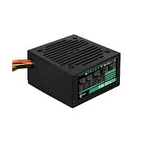 Блок питания 600W Aerocool VX PLUS Stealth 600, 600W, ATX, passive-PFC, 20+4 pin, 3*Sata, 3*Molex, 1*PCI-E 6 pin, поддержка Haswell, вентилятор 12 см, кабель питания, чёрный