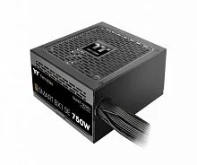 Блок питания 750W Thermaltake, Smart BX1 SE, ATX, 80 PLUS® Bronze, APFC , 20+4 pin, 4+4pin, 6 Sata, 4 Molex, 1 FDD, 2 PCI-E 6+2 pin, Вентилятор 12 см, Кабель питания, Чёрный [PS-SPD-0750NNSABE-2]