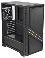 Корпус Thermaltake Versa T35 TG CA-1R7-00M1WN-00 ATX/Micro ATX/Mini ITX USB1x3.0+2x2.0, HD-Audio, Куллер 1x120мм RGB, Высота CPU куллера до 150мм, VGA до 300мм, 416x210x480мм, Без Б/П, Черный
