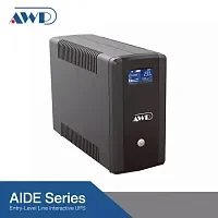 UPS AWP AID1500 LCD Screen 1500VA 162V-295V AVR 2x12V/8ah