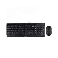 Клавиатура+мышь A4tech Fstyler F1512S Black оптическая мышь, 1200dpi, 3btn, клавиатура проводная, 1.5м, USB