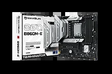 Матплата MAXSUN MS-Terminator B860M-E, LGA1851, Intel B860, 4xDDR5, 1xPCI-E 5.0x16, 1xPCI-E 4.0x4, Sound8Ch, GLAN, 4SATA+2M.2, mATX, 8USB3.2+4USB2.0, HDMI, DP