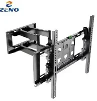Настольный кронштейн для мониторов Kaloc Zeno M601, Макс Нагрузка-10.0 кг, Диагональ экрана от17"до 27", Высота - 415mm, Налкон 90°/+90°, Поворот 360°, VESA 50x50, 100x100mm, Чёрный