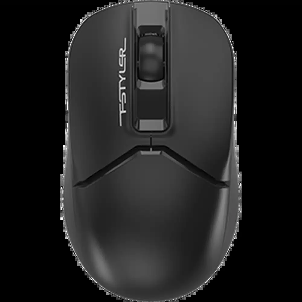 Беспроводная мышь A4tech Fstyler FB12S Black оптическая, BT+2.4G, USB, 2000 dpi