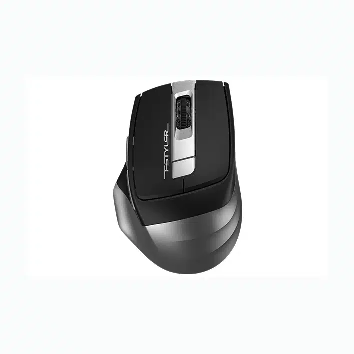 Беспроводная мышь A4Tech Fstyler FB35, Оптическая 2000dpi, Bluetooth 3.0/4.0, Беспроводной 2.4 ГГц, до 10 м, Дымчато-серый