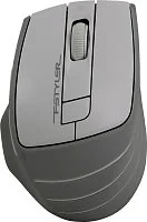 Беспроводная мышь A4Tech Fstyler FG30S, Оптическая 2000dpi, 2.4GHz, AA, 2000DPI, USB, бесшумный клик, Беспроводная, Серый