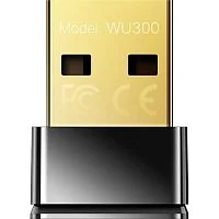 Беспроводной сетевой адаптер Wi-Fi CUDY WU300 AX300 286Mbps Wi-Fi USB Adapter, Mini Size,286Mbps at 2.4GHz, Nano Size, USB 2.0