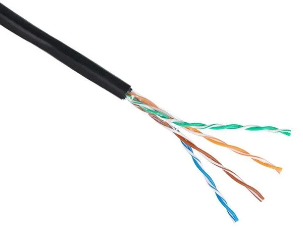 Сетевой кабель UTP ( Twisted Pair) (8-жильный,медный,уличный) АндижанКабель (SAMAR) КСВПП-5е 0,52mm (305м)