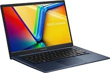 Ноутбук ASUS Vivobook 14 X1404VA-I38128 Intel Core i3-1315U (up to 4.5Ghz), 24GB DDR4, 500GB SSD m2 NVMe, 14" FHD IPS, Type-C, HDMI, WiFi, BT, WIN11H, ENG-RUS, темно синий