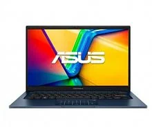Ноутбук ASUS VIVOBOOK 14 X1404VA-I512256 Intel i5-1334U(up to 4.6GHz) 24GB DDR4, 512GB SSD NVMe, 14.0" FHD, Intel Iris Xe Graphics, WF, BT, HDMI, Type-C, WIN11H, ENG-RUS, темно синий