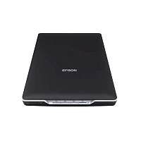Сканер Epson Perfection V19 (планшетный, A4, 4800x4800dpi, 48bit, 3.2D, тип лампы - светодиодная, съемная крышка для сканирования книг и альбомов, вертикальное сканирование на встроенной стойке, USB)