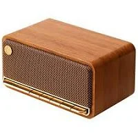 Беспроводная колонка Edifier MP230, wooden enclosure, 10W+10W, 48mm full-range, ≥ 80dB(A), Bluetooth v5.0, TF card, AUX, USB- 2500mAh, 10 часов звучания, 70Hz-13000Hz, 164mm×84.3mm×108.8mm, 0.85kg, коричневый