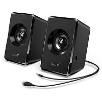Звуковая система Genius SP-U125 , Grey , 3W , USB питание, 16Hz-20KHz, 1,2 м, 3.5мм