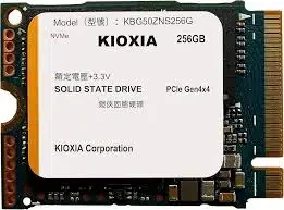 SSD KIOXIA KBG60ZNS256G 256GB M.2 2230 PCIe4x4 NVMe R:4400MB/s W:3000MB/s