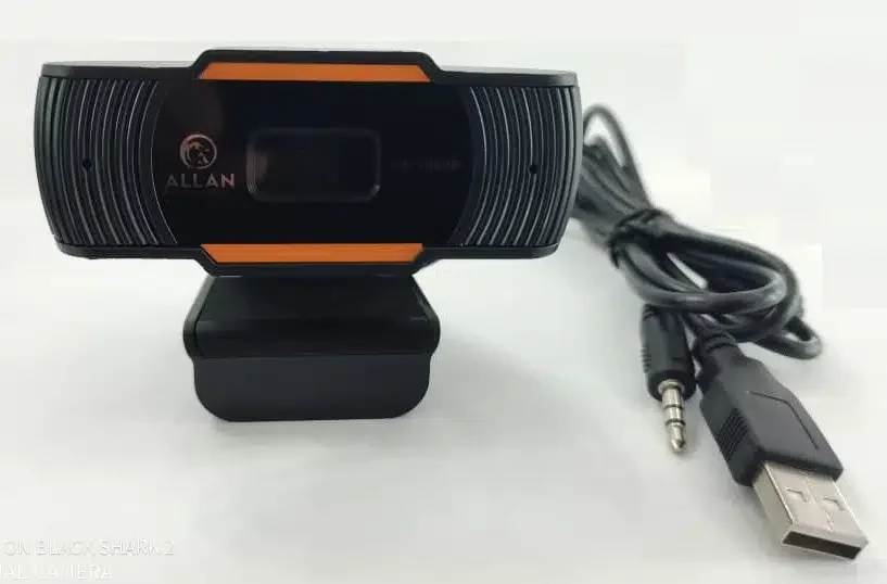 Вебкамера Digital FullHD, черный/оранжевый, 1920x1080, CMOS Color Sensor, USB2.0 + микрофон