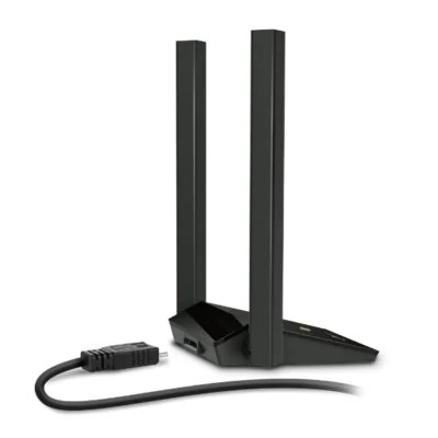 USB-адаптер TP-Link Archer T4U Plus, 802.11b/g/n 2,4 ГГц, 802.11a/n/ac 5 ГГц, 5 ГГц:11ac: до 867 Мбит/с, 2,4 ГГц: 11n: до 400 Мбит/с, USB 3.0, 2 внешние антенны 5 дБи