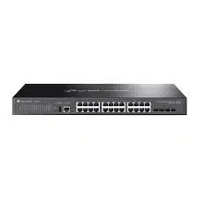 Коммутатор TP-Link SG5428X, Omada коммутатор уровня 3, 24 порта 10/100/1000M RJ-45 + 4 порта SFP+, стекируемый, в стойку