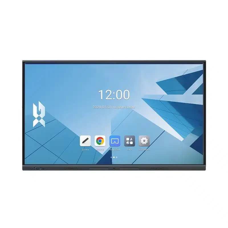 Интерактивная панель XG 65BCM148128, 65", Android 14, V100 full version, A55-8core, ОЗУ 8гб, ПЗУ 128гб, чёрный