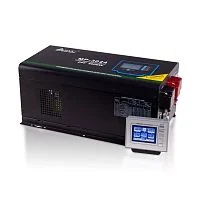 Инвертор SVC MP-3024, Мощность 3000ВА/3000Вт, Диапазон работы AVR: 100-290В (режим инвертора), 160-275В (режим ИБП), Вход 24В/220В, Выход 220В/230В, Чистая синусоида, Зарядный ток 45А(макс.), Время переключения режимов <10 мс Клеммное подключение, Чёрный