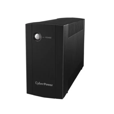 Источник бесперебойного питания CyberPower UTC650E, Мощность 650ВА/360Вт, UTC-серия, Линейно-интерактивный, Напольный, Диапазон работы AVR:165-290В, Бат.1 шт., Вых: 2xSchuko , Чёрный