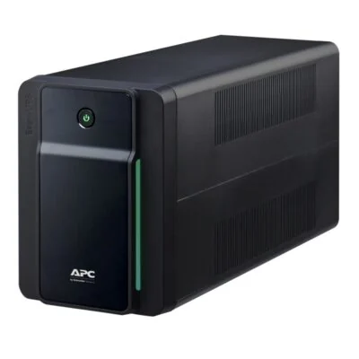 Источник бесперебойного питания APC Easy UPS BVX2200LI-GR, Линейно-интерактивный, Мощность 2200ВА/1200Вт, Напольный, 230В, Вых: 4x Schuko, APCRBC177, Чёрный
