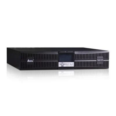 Источник бесперебойного питания SVC RT-3KL-LCD, Мощность 3000ВА/2700Вт, Стоечный 19'' 4U, RT-серия, On-Line, LED\Tel.line\RS-232, SMART, Диапазон работы AVR: 110-288В, Бат.: 12В/7Aч*8шт., Вентилятор:8cм*2шт., 4 вых*Shuko CEE7., Чёрный