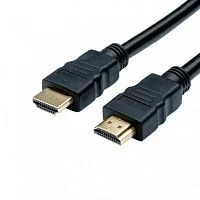 Интерфейсный кабель SHIP SH6016-3P, HDMI-HDMI, 30В, Пол. пакет, Контакты с золотым напылением, 3 м, Чёрный