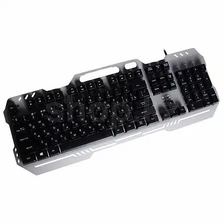 Клавиатура X-Game Wizard, Игровая, USB, Кол-во стандартных клавиш 104, Размер: 490*190,5*23,0 мм., Длина кабеля 1,5 метра, Защита от случайного пролива воды/кофе, Анг/Рус/Каз, Чёрный