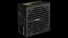 Блок питания Aerocool VX PLUS 500, 500W, ATX, None-PFC, 20+4pin, 4+4pin, 3*Sata, 3*Molex, 1*FDD, 1*PCI-E 6+2pin. Вентилятор 12см, Кабель питания, Чёрный