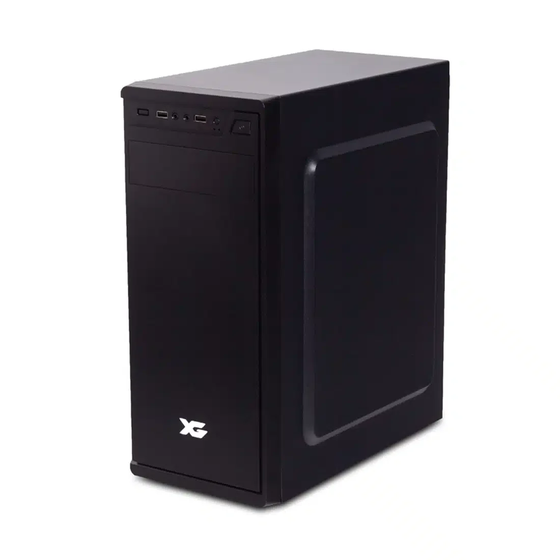 Компьютерный корпус XG XC-370-2, ATX/Micro ATX, USB 2.0x2, HD-Audio, Высота процессорного кулера 145мм, Длина VGA до 290мм, 1*5.25"/2*3.5"/2*2.5", Толщина 0.4мм, 410x195x355мм, Без Б/П, Черный